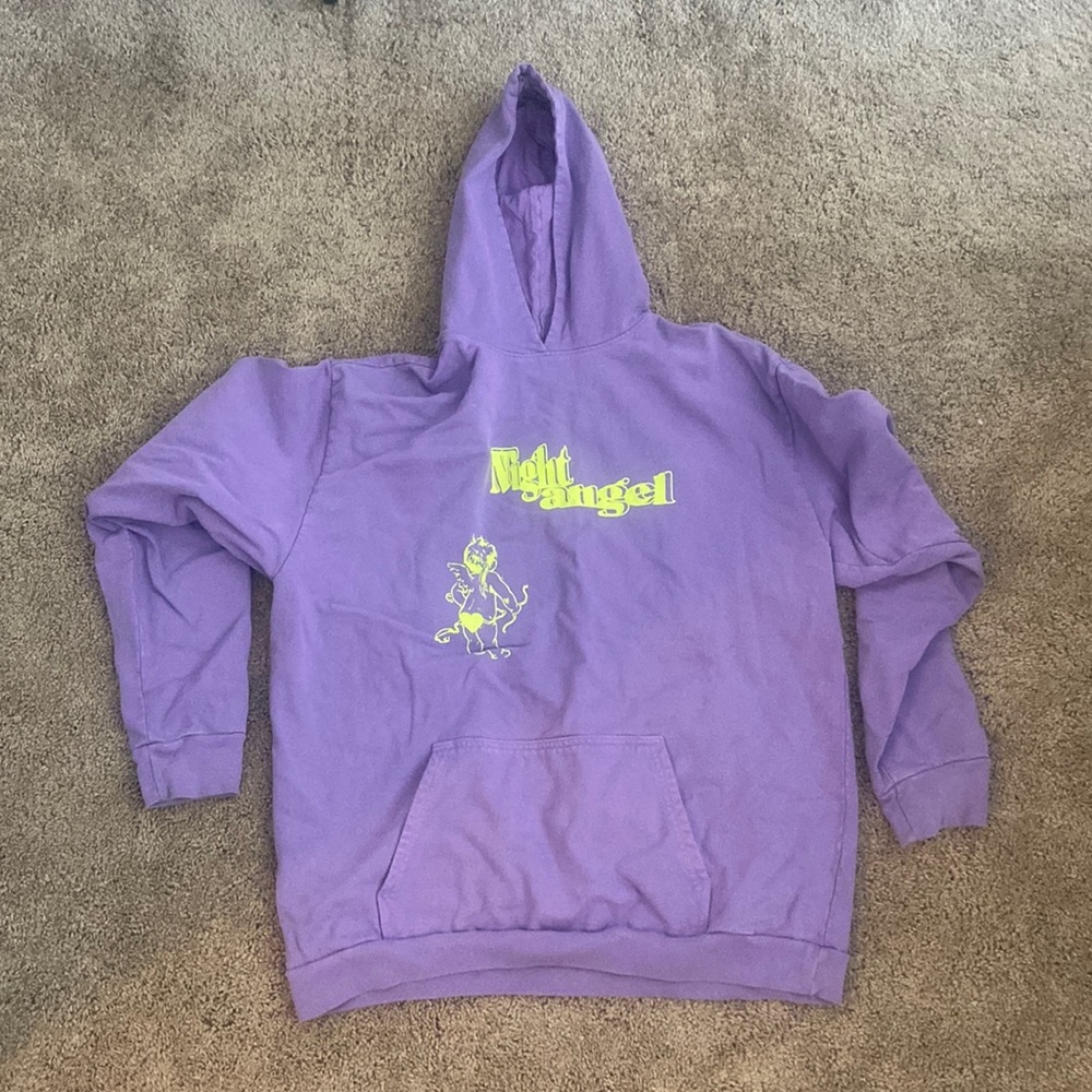 Boys Lie Purple Night Angel hoodie
